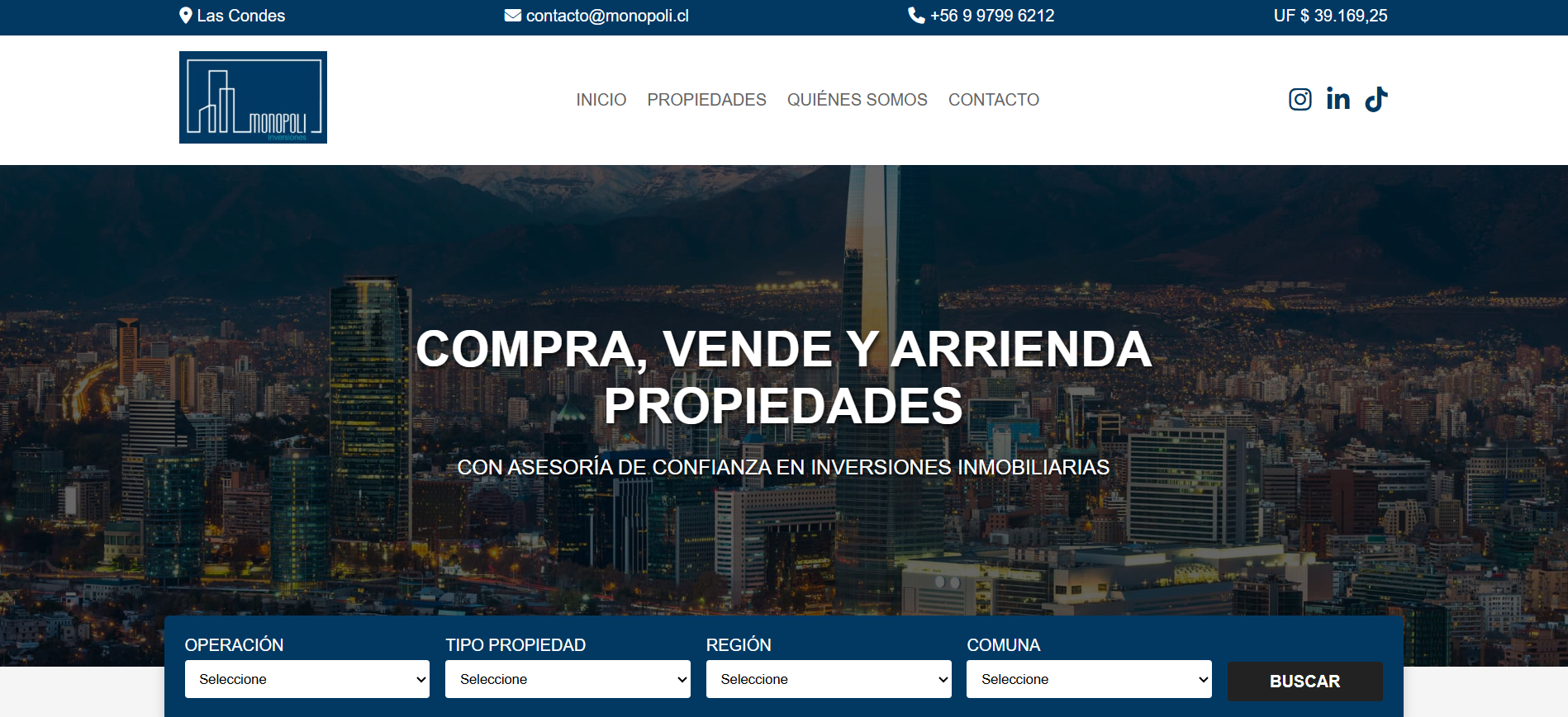Monopoli Inversiones - Sistema